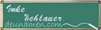 Imke Wehlauer Visitenkarte